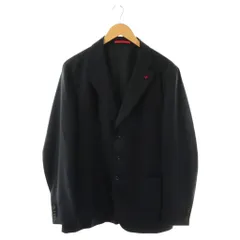 イザイア ISAIA SAILOR ウール 3Bジャケット テーラード 52 ネイビー /HK ■OS ■ADのサムネイル