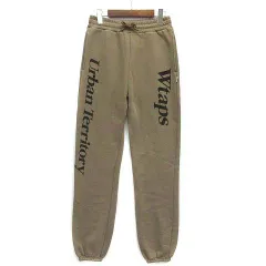 ダブルタップス WTAPS スウェット パンツ ACADEMY TROUSERS カーキ 02 182ATDT-CSM26 ☆AA★のサムネイル