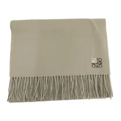 LOEWE カシミヤ マフラー ベージュ