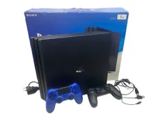 ■美品 PlayStation4 Pro CUH-7000B 1TB Jet Black 本体 外箱付 コントローラー2個 初期化済み 動作確認済み