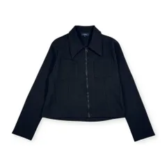 SHIPS シップス ジップ ジャケット L/ブラック レディース