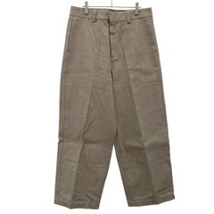 Willis & GeigerリネンパンツUSA製TALONジップ38 ベージュ - メルカリ