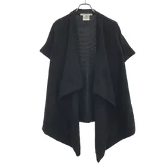 GIVENCHY ジバンシィ カシミヤ混ウールショートスリーブガウンカーディガン 8A 3847 83 ブラック XSのサムネイル
