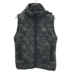 G-STAR RAW ジースター ロゥ カモフラージュキルテッドベスト  カーキ Sのサムネイル