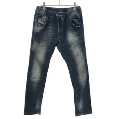 DIESEL ディーゼル KROOLEY-NE スウェットジョグデニムパンツ  インディゴ 28