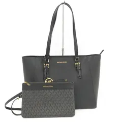 MICHAEL KORS トートバッグ ポーチ付き PVC ブラック