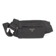 PRADA ウエストバッグ ナイロン ブラック 2VL005