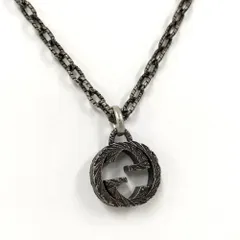 GUCCI インターロッキングG ネックレス SV925 シルバー