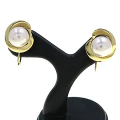 ミキモト パールイヤリング/アコヤ  【無料ギフトラッピング】【Aランク】【中古】