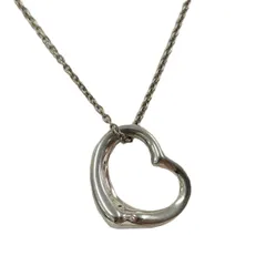 TIFFANY&Co. ネックレス オープンハート シルバー925 SV925