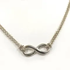 Tiffany & Co. ネックレス インフィニティ シルバー925