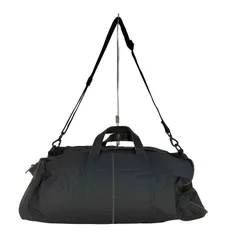 ユーズドフルギ USED古着 {{L.E.D.BITES}} 2way レザー切り替え ステッチ ナイロンボストンバッグ メンズ 表記無 