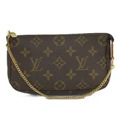 LOUIS VUITTON ミニポシェット アクセソワール アクセサリ－ポーチ モノグラム ブラウン M58009