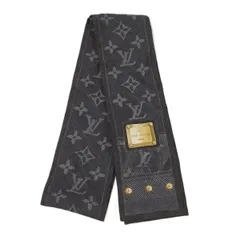 LOUIS VUITTON ツイリースカーフ バンドー ニューデニム モノグラム