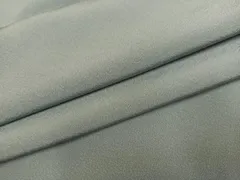 平和屋着物●上質な色無地　深川鼠色　正絹　逸品　AABF5378ph