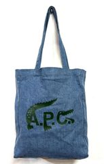 美品⭐︎A.P.C.✕LACOSTE トートバッグ - メルカリ