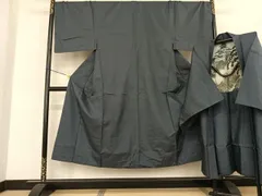 平和屋着物●男性　男柄の最高峰　西郷柄　西郷絣　本場大島紬　アンサンブル　ツガコモリ　正絹　逸品　AABF5485fy