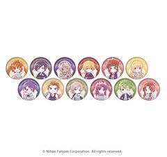 缶バッジ「怪盗セイント・テール」14/公式イラスト 全8種コンプリート