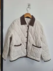 アイボリー キルティング ジャケット 77 ㅡ状態 状態良し