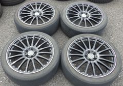 アバルト595 希少ガンメタASSO Partire AQUILA タイヤバリ溝 - メルカリ