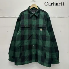 カーハート RELAXED FIT HEAVY WEIGHT ネル チェック シャツ ジャケット 104146 メンズ XL ISItems【USED】【古着】【中古】50151387