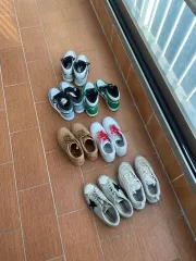 ナイキ ジョーダン 1 スモーク グレー ラッキーグリーン ユニバーシティ ブルー まとめ売り