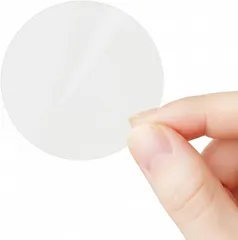 ABILEAD ギフトシール 透明 丸型 封かんシール 2000枚 デザインを隠さない 台紙から剥がしやすい 封筒 OPP袋 小箱 外装用 (透明,  20mm正円)