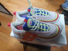 ナイキ エアマックス 97 マルチカラー スニーカー コーデュロイ w260