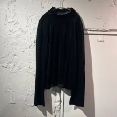 KAIKO カイコー Velor Long Sleeve Top ベロアタートルネックTシャツ KAIKO-20-151-V ブラック size:1【表参道B01】