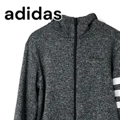 adidas アディダス ブラック メンズ トップス パーカー 長袖 【Mサイズ】0000931OC