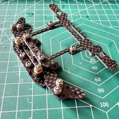ミニ四駆 MS用 2軸ATピボット 左右 スライドダンパー（スラダン社外品