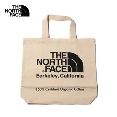 [新品] THE NORTH FACE / ザノースフェイス 　TNF ORGANIC COTTON TOTE NATURAL/BLACK