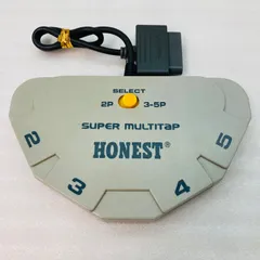 【動作確認済み】スーパーファミコン HONEST スーパーマルチタップ ホネスト SFC スーファミ DG15