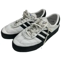 アディダス サンバローズ スニーカー 白-黒 235