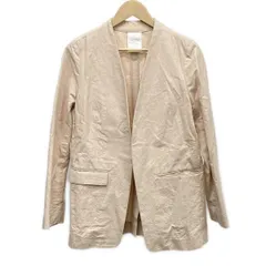 whim gazette(ウィムガゼット) ジャケット サイズF レディース美品  - ピンクベージュ 長袖/春/秋