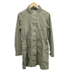 theory(セオリー) コート サイズS レディース - ダークグリーン 長袖/ジップアップ/フード収納/春/秋