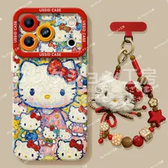 iPhone用ケース,Hello Kitty iPhone17/17Pro/17Air/17ProMax,iphone16/Plus/Pro/ProMax, iphone15/15Plus/Pro/ProMax   スマホケース 携帯 保護