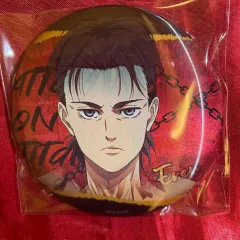 進撃の巨人 エレン レンチキュラー 缶バッジ 公式