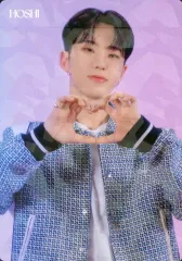 【中古】コレクションカード(男性) SEVENTEEN/HOSHI(ホシ)/ホログラム仕様/「SEVENTEEN 2023 JAPAN FANMEETING ’LOVE’」会場限定 Japan official fanclub“CARAT” 新規会員登録＆更新