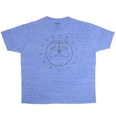 【2XL】海外限定 日本未発売 となりのトトロ Tシャツ ジブリ 宮崎駿 青 ブルー トライブレンド  三種混紡のサムネイル