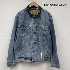 リーバイストラウスアンドコー フラガール カラー トラッカー デニム ジャケット Gジャン 72334-0278 メンズ L ISItems【USED】【古着】【中古】50151404