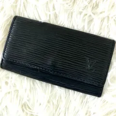 ルイヴィトン　エピ　キーケース　ブラック　黒　メンズ　レディース