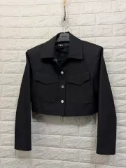 ザラ クロップド ジャケット XS