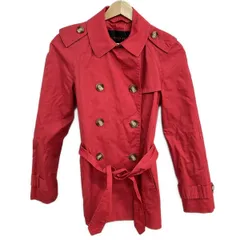 COACH(コーチ) トレンチコート サイズXS レディース - レッド