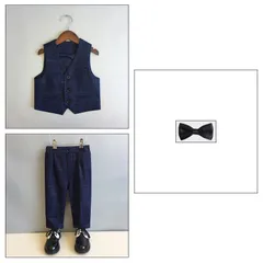 3点セット子供スーツ 男の子 フォーマルスーツ キッズおしゃれ ベビー スーツ 発表会 入学式 入園式 卒業式 結婚式 七五三 誕生日タキシード 子どもジュニア