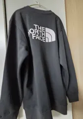 THE NORTH FACE ザ・ノース・フェイス バック ロゴ 弱起毛 スウェット チャコール