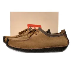 CLARKS ORIGINALS クラークス NATALIE ナタリー スウェード オークウッド 00110798 7 085 Size UK 8.5 (26.5cm)