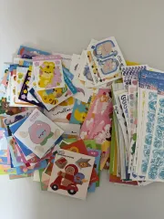 まとめ売り) 約208枚 ステッカー (デコステッカー キャラクター ステッカー)