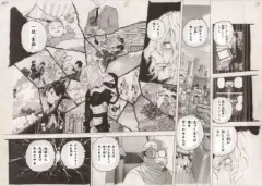 【中古】原画イラストボード 僕のヒーローアカデミア 複製原稿 ヴィラン連合