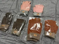 ニット手袋ミトン / 指分離型 新品